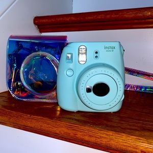 Instax Mini 9 camera with case